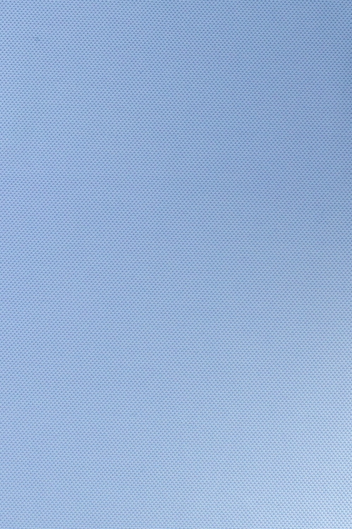 Koszulka polo nylonowa niebieska zbliżenie