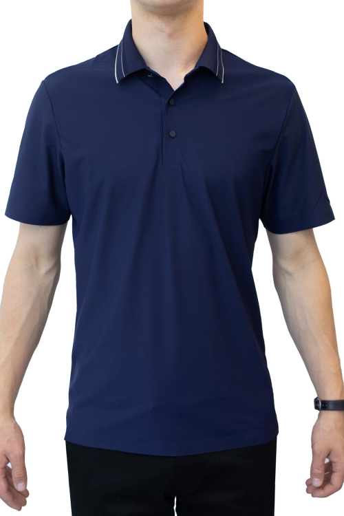 koszulka polo nylonowa granatowa