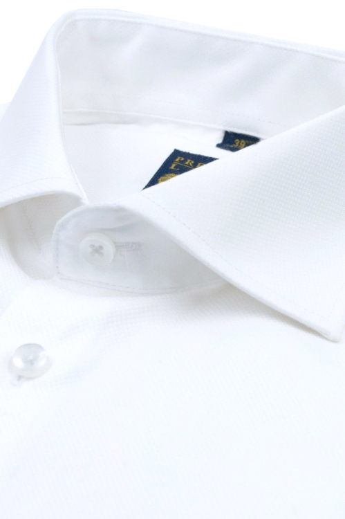 koszula biała bawełna 100% kołnierz włoski