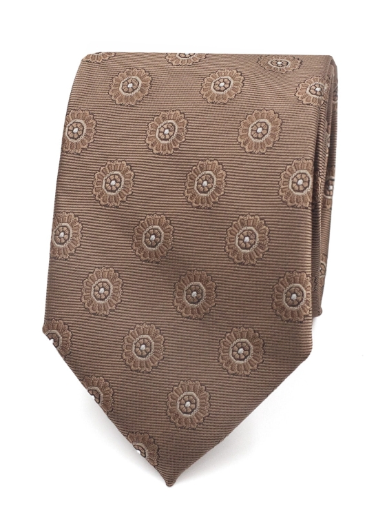 beżowy krawat męski