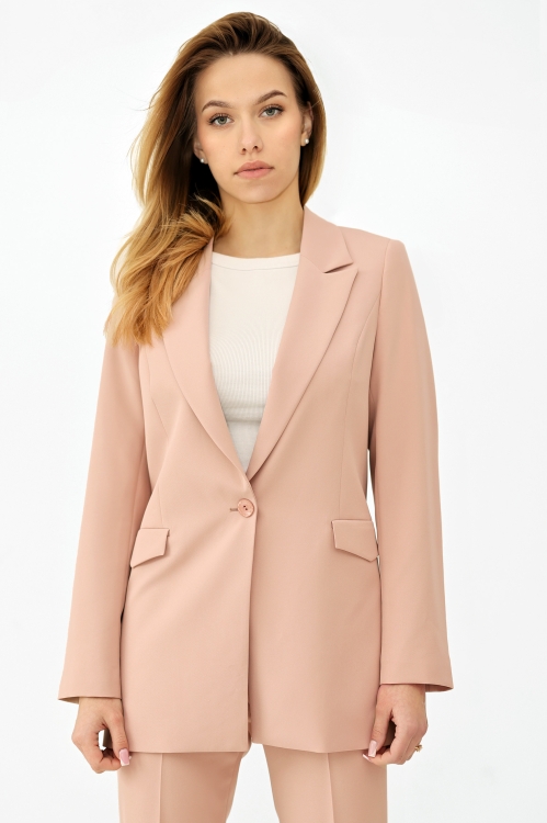 garnitur damski beżowy